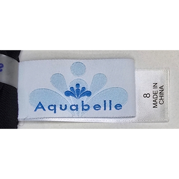 Aquabelle One-Piece Swimsuit Size 8 - Picture 6 of 8